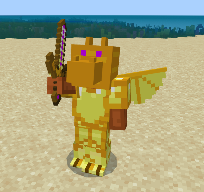 Golden Ender Dragon Armor